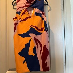 C/MEO Floral Shift Dress